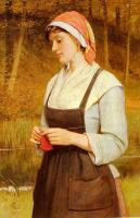 Charles Sillem Lidderdale - Knitting